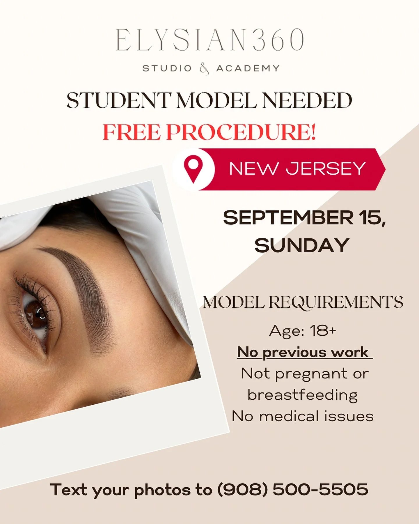 Get your brows done for free on September 15! Swipe to 👉🏼 see our student&rsquo;s work! 

Limited spots available, so don&rsquo;t miss out on this opportunity. This service is free of charge done by advanced students under my close supervision to e
